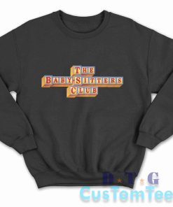 The Baby Sitters Club Sweatshirt Color Black