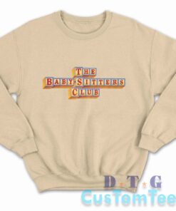 The Baby Sitters Club Sweatshirt Color Cream