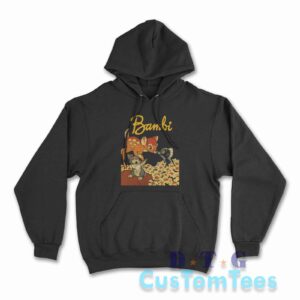Bambi Hoodie Color Black