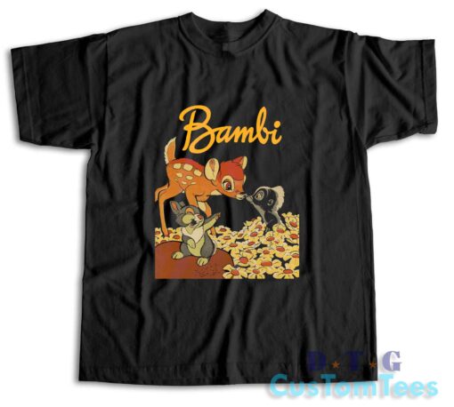 Bambi T-Shirt Color Black