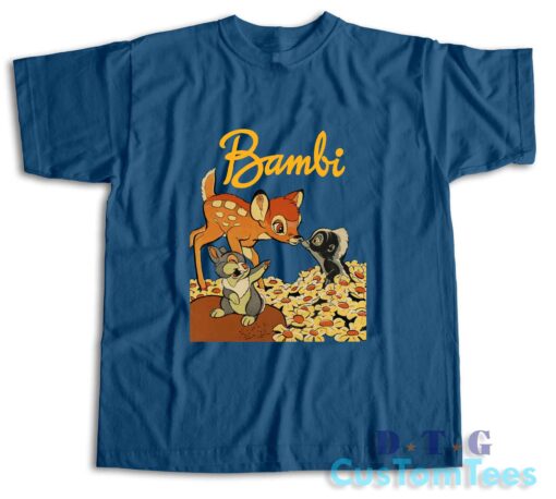 Bambi T-Shirt Color Blue