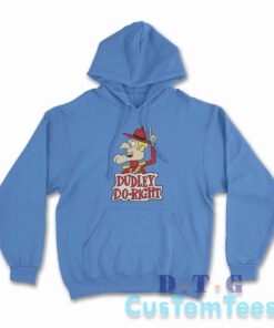 The Dudley Do Right Hoodie Color Bright Navy Blue