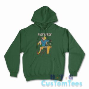 Andy Hardy Hoodie Color Dark Green