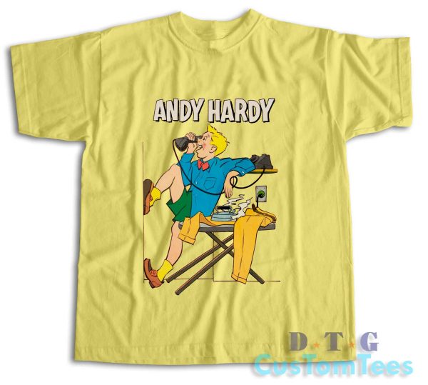 Andy Hardy T-Shirt Color Cream
