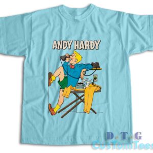 Andy Hardy T-Shirt Color Light Blue