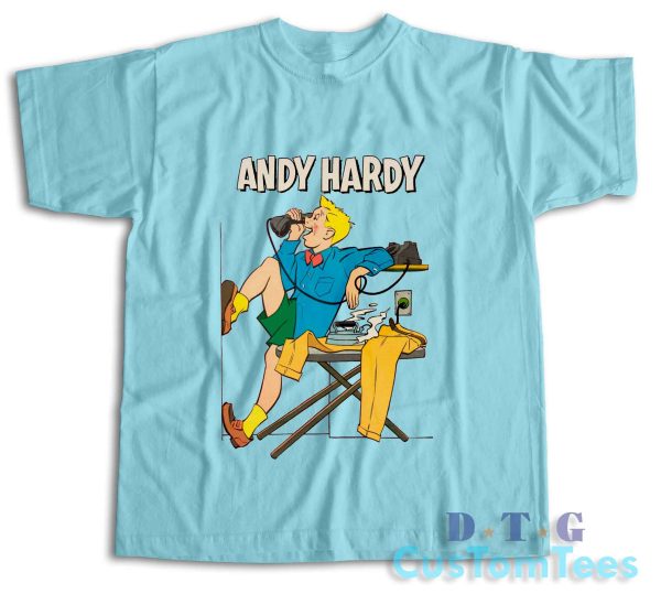Andy Hardy T-Shirt Color Light Blue