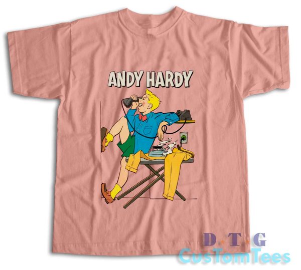 Andy Hardy T-Shirt Color Pink