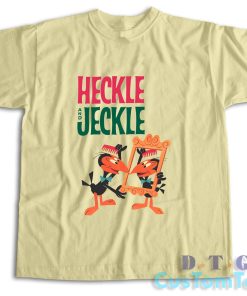 Heckle And Jeckle T-Shirt Color Cream