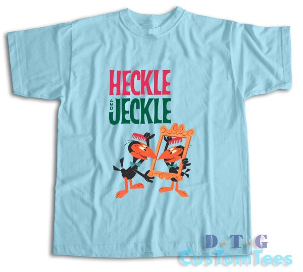 Heckle And Jeckle T-Shirt Color Light Blue