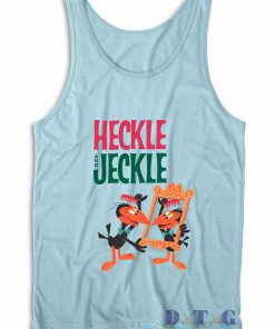 Heckle And Jeckle Tank Top Color Light Blue