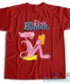 The Pink Panther T-Shirt Color Red