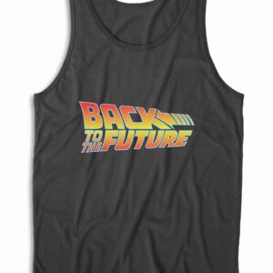 Back To The Future Tank Top Color Black
