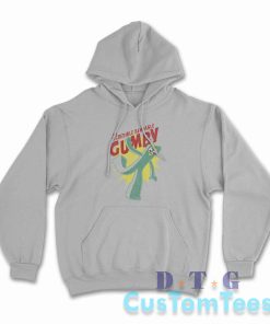 The Incredible Bendable Gumby Hoodie Color Light Grey
