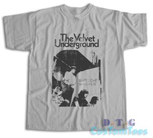 Velvet Underground White Light White Heat T-Shirt Color Light Grey