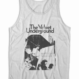 Velvet Underground White Light White Heat Tank Top Color White