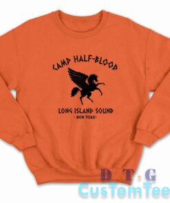 Camp Half Blood Sweatshirt Color Orange