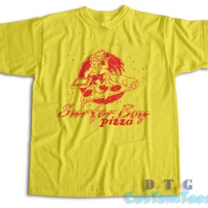 Surfer Boy Pizza T-Shirt