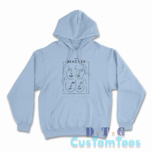 The Beaches Hoodie Color Light Blue
