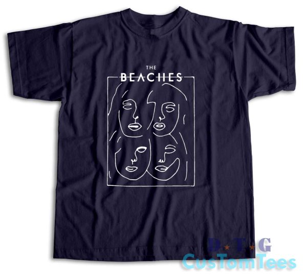 The Beaches T-Shirt Color Navy