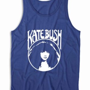 Kate Bush Tank Top Color Blue