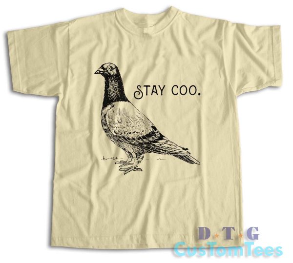 Stay Coo T-Shirt Color Cream