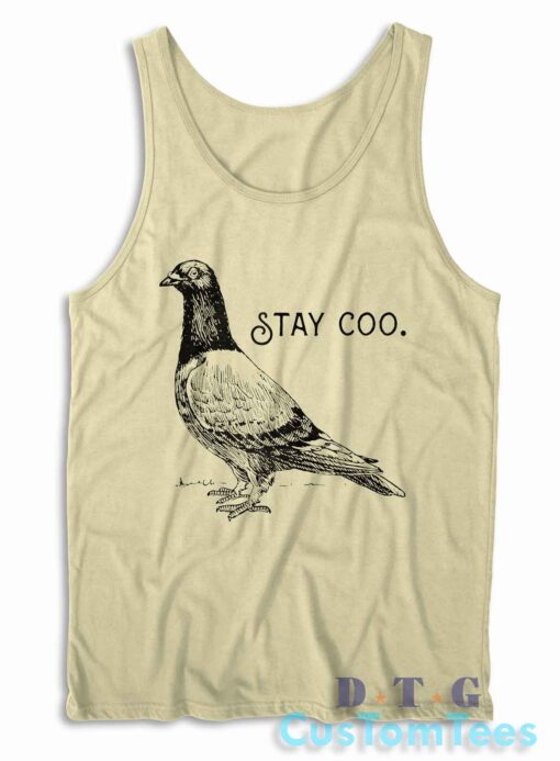 Stay Coo Tank Top Color Cream