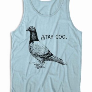 Stay Coo Tank Top Color Light Blue