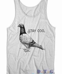 Stay Coo Tank Top Color White