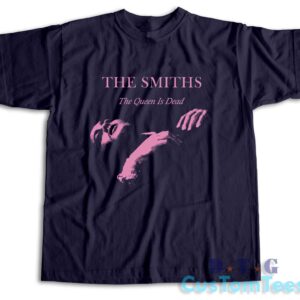 The Smiths The Queen is Dead T-Shirt Color Navy
