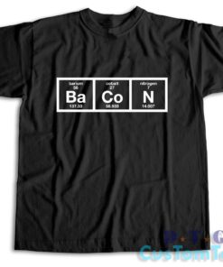 Bacon T-Shirt Color Black