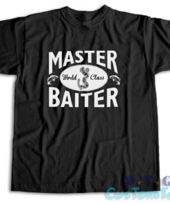 Master Baiter T-Shirt Color Black
