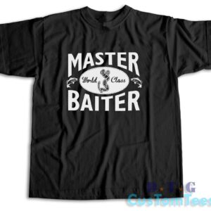 Master Baiter T-Shirt Color Black