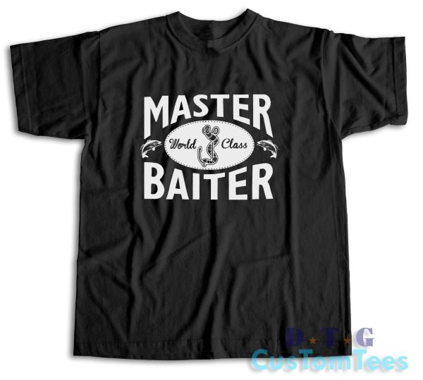 Master Baiter T-Shirt Color Black