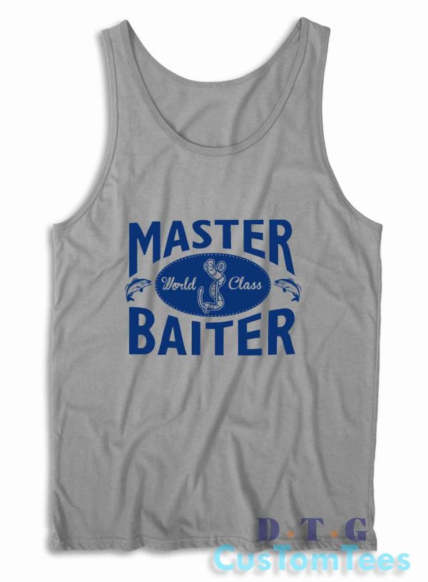 Master Baiter Tank Top Color Grey