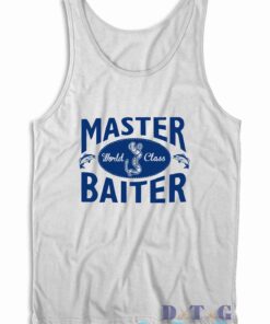 Master Baiter Tank Top Color White