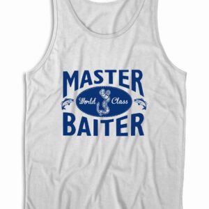 Master Baiter Tank Top Color White
