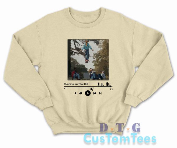 Running Up That Hill Max Sweatshirt Color Cream
