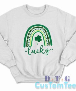 St. Patrick's Day Lucky Rainbow Sweatshirt