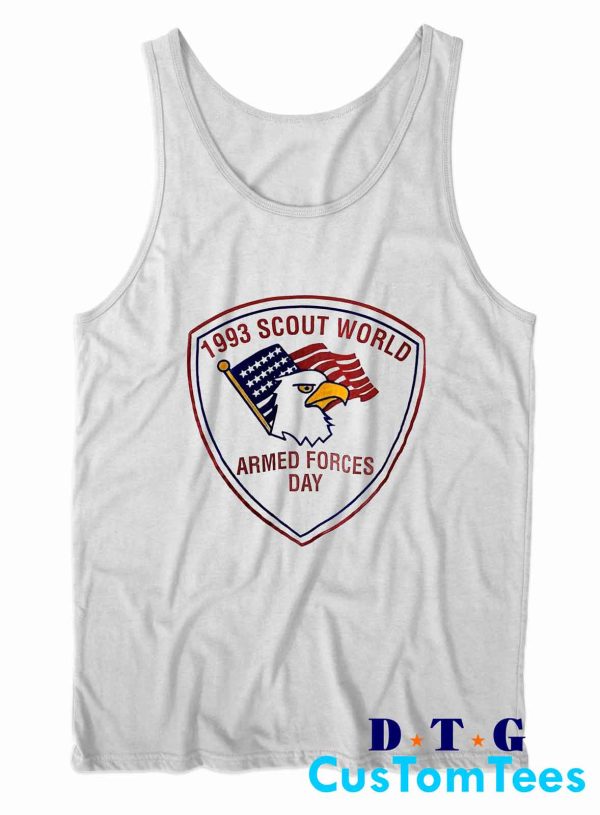 1993 Scout World Armed Forces Day Tank Top