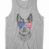 Australian Cattle Dog Fourth of July Tank Top