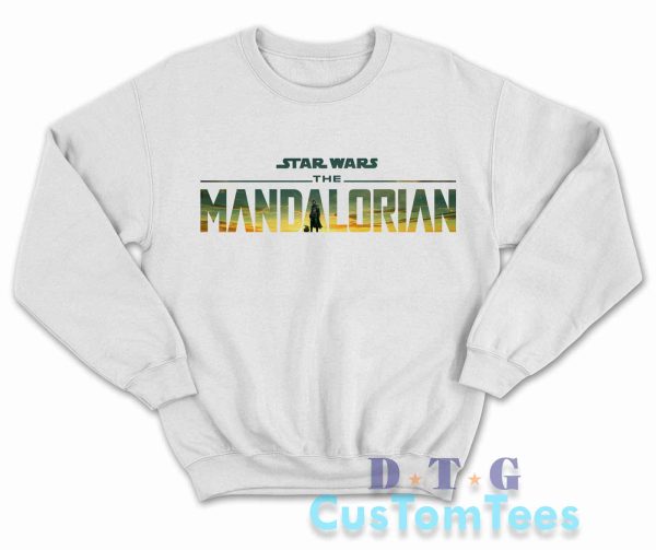 Star Wars The Mandalorian Season 3 Sweatshirt Color White