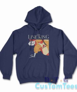 The Line King Fuck The Kingdom Hoodie Color Navy