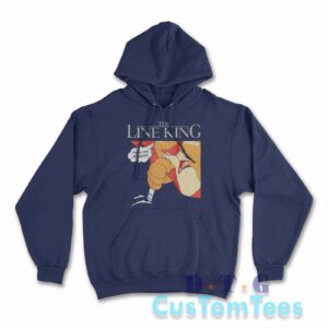 The Line King Fuck The Kingdom Hoodie Color Navy