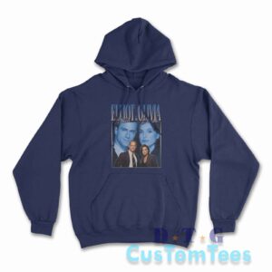 Elliot Stabler and Olivia Benson Hoodie Color Navy