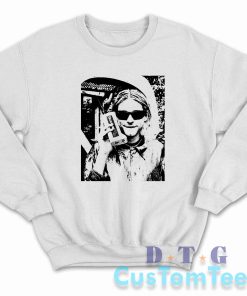 Kurt Cobain Mobile Phone Sweatshirt