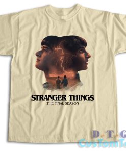 Stranger Things season 5 T-Shirt Color Cream