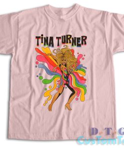 Tina Turner T-Shirt Color Light Pink