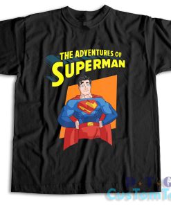 My Adventures With Superman T-Shirt Color Black