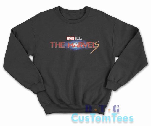 The Marvels Movie Logo Sweatshirt